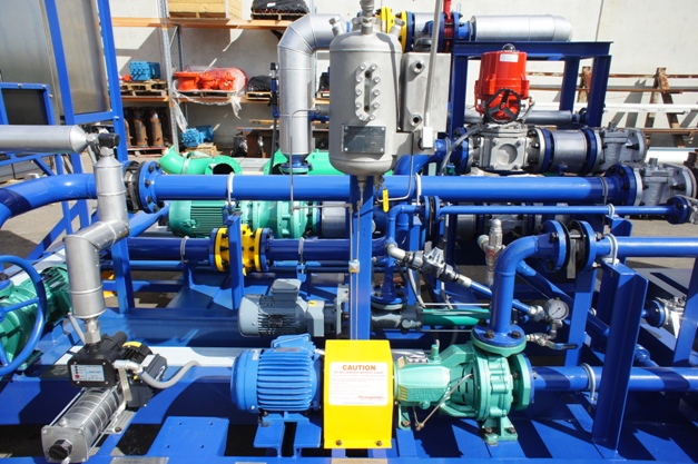 Caustic Cleaning System for Geodynamics: Geothermal Project