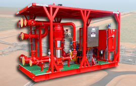 Fire Water Pump package for the Amrun project