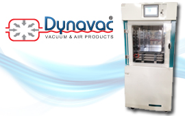 Dynapumps releases the latest Dynavac Pilot 7-12M Freeze Dryer