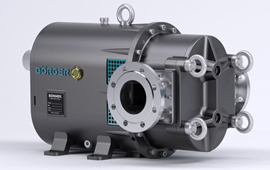High performance pumps for vacuum waste water collection systems
