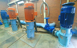 Vertical Turbine pumps for Council Water Filtration Plant