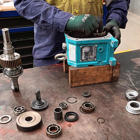 Pump Repair Strip and Assessment Dynapumps