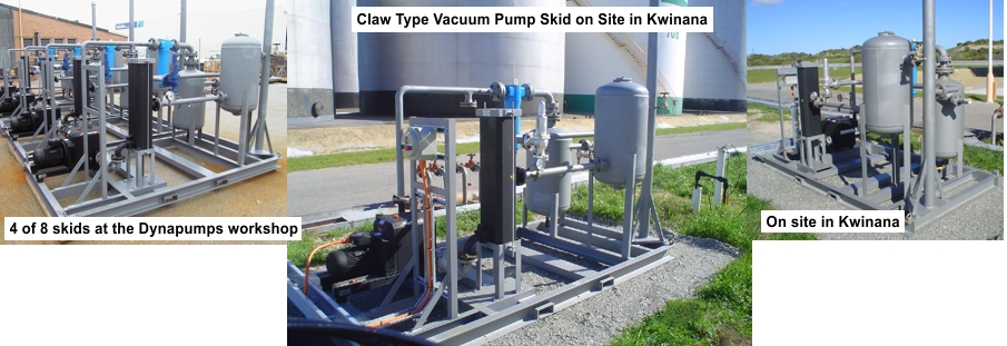 BP Refinery Kwinana - Vacuum Pump Skid