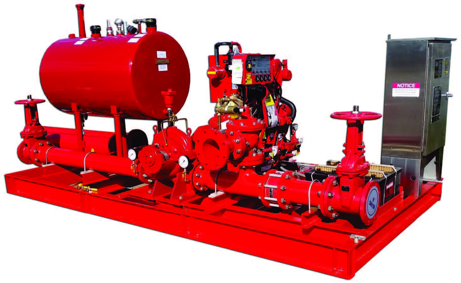 Diesel Storage Area Fire Booster Pump