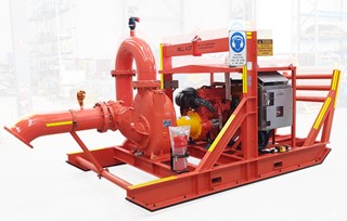 Self Priming Dewatering Skid