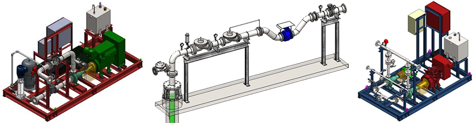 Design and Engineering pump drawings