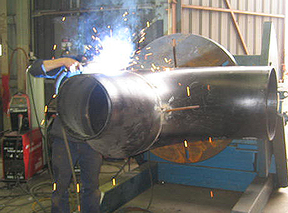 Fabrication pipework for pumps