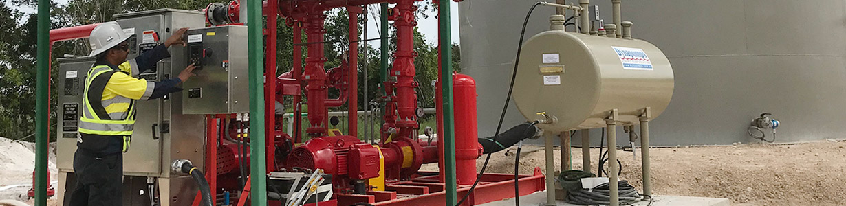 Commissioning and Testing fire pump systems
