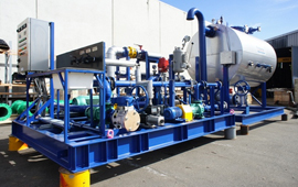 Dynapumps Caustic Cleaning System for Geodynamics Enhanced Geothermal Project