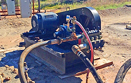 Pumping corrosive salt water reliably with minimum maintenance