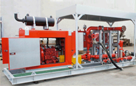 Dynapumps supplies one of our largest Fire Pump Packages to date