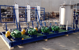 Seal Water Multi Pump Skids to Support Main Ore Slurry Pumps