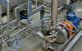 Hydra-Cell pump transfers a viscous high temperature slurry for a major food manufacturer