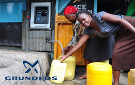 Grundfos deliver water treatment solutions to developing countries